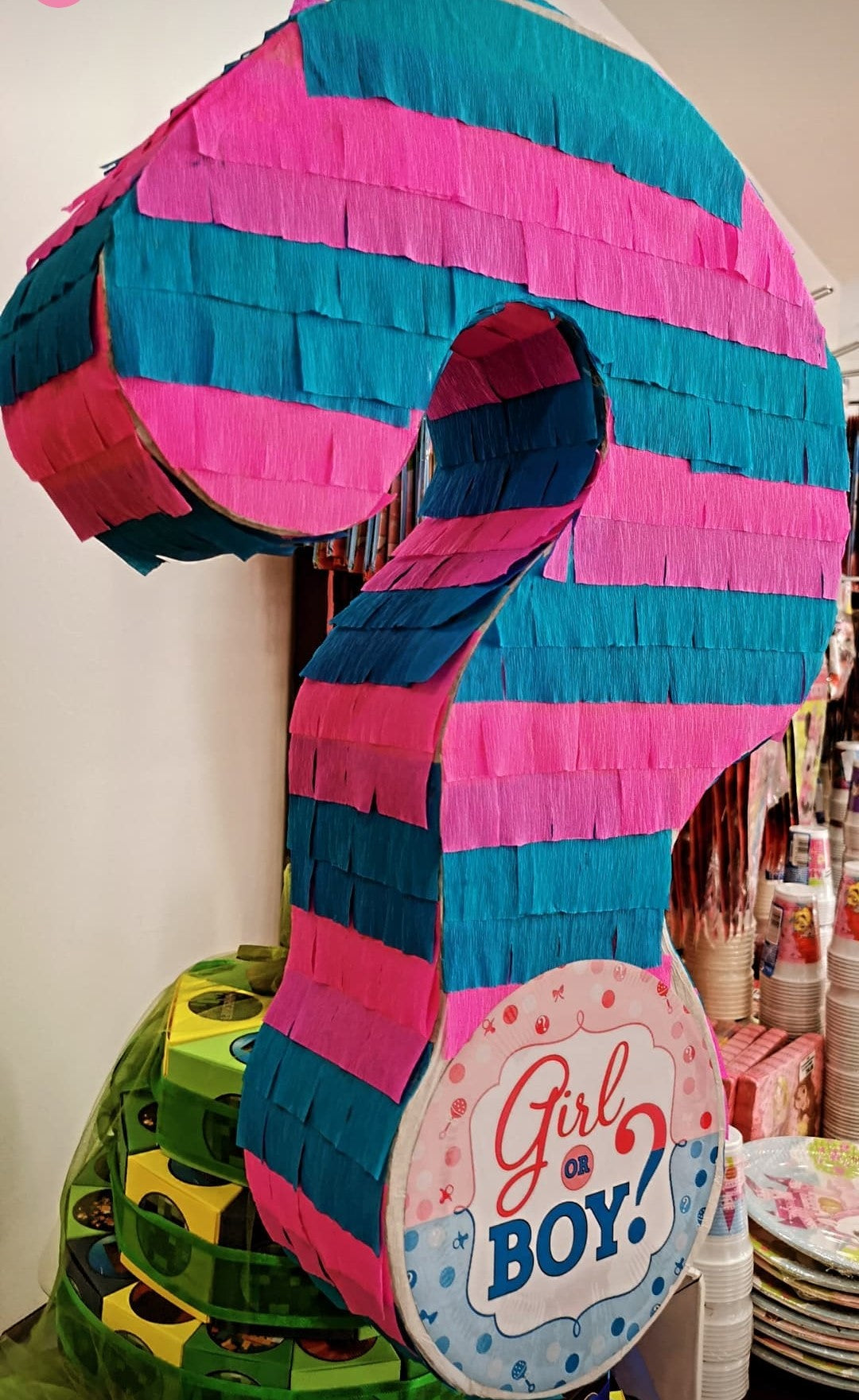 Pinjata Znak pitanja | Pinjata za otkrivanje pola bebe