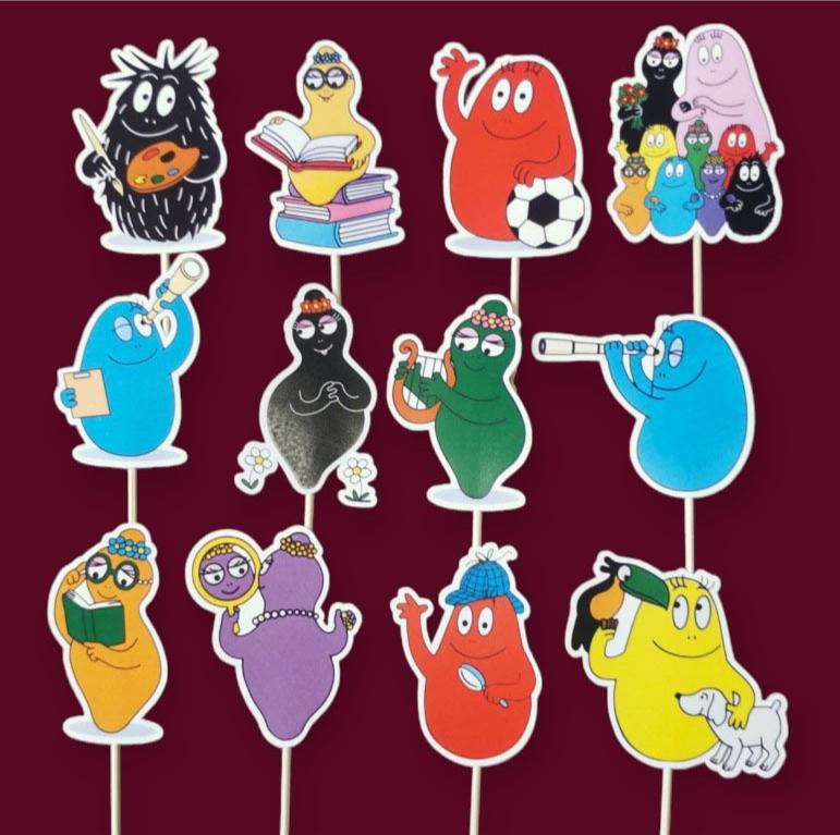 Barbapapa toperi za dekoraciju