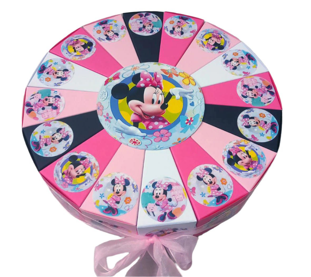 Mini Maus torta od kartona (roza)