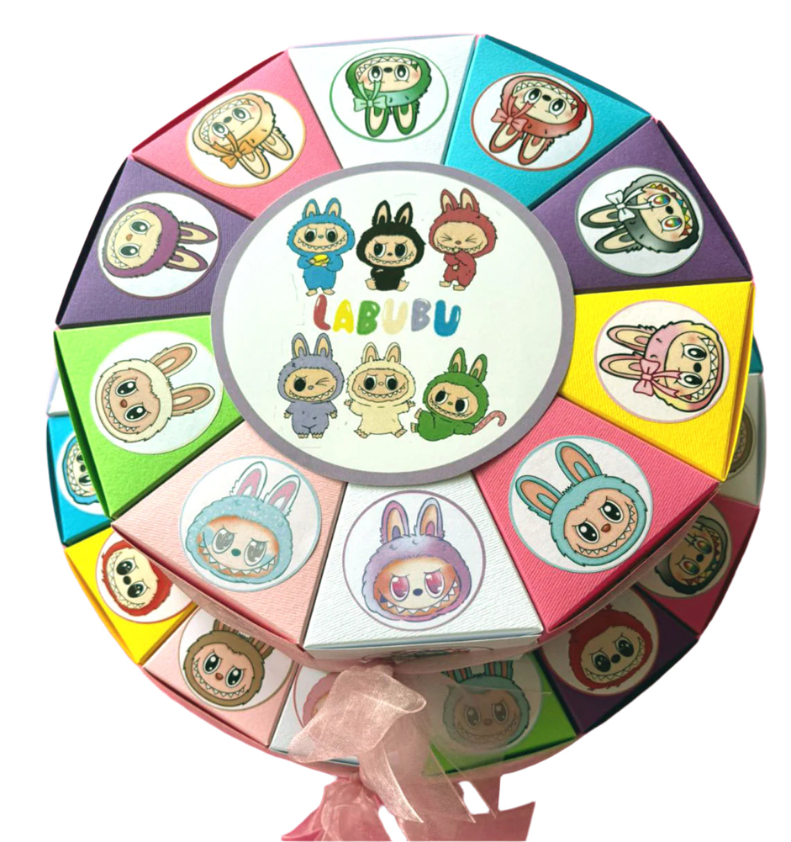 Labooboo/Labubu torta od kartona