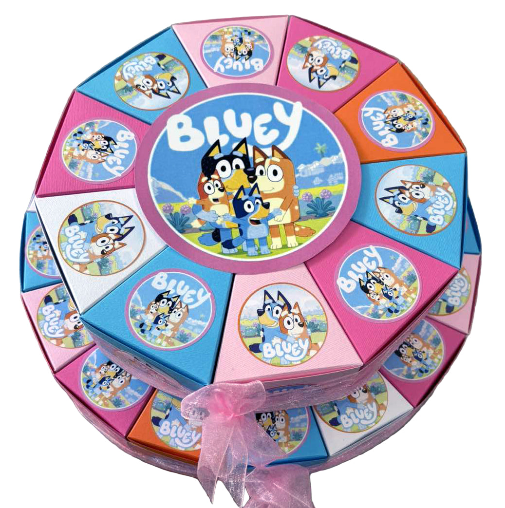 Torta od kartona Bluey