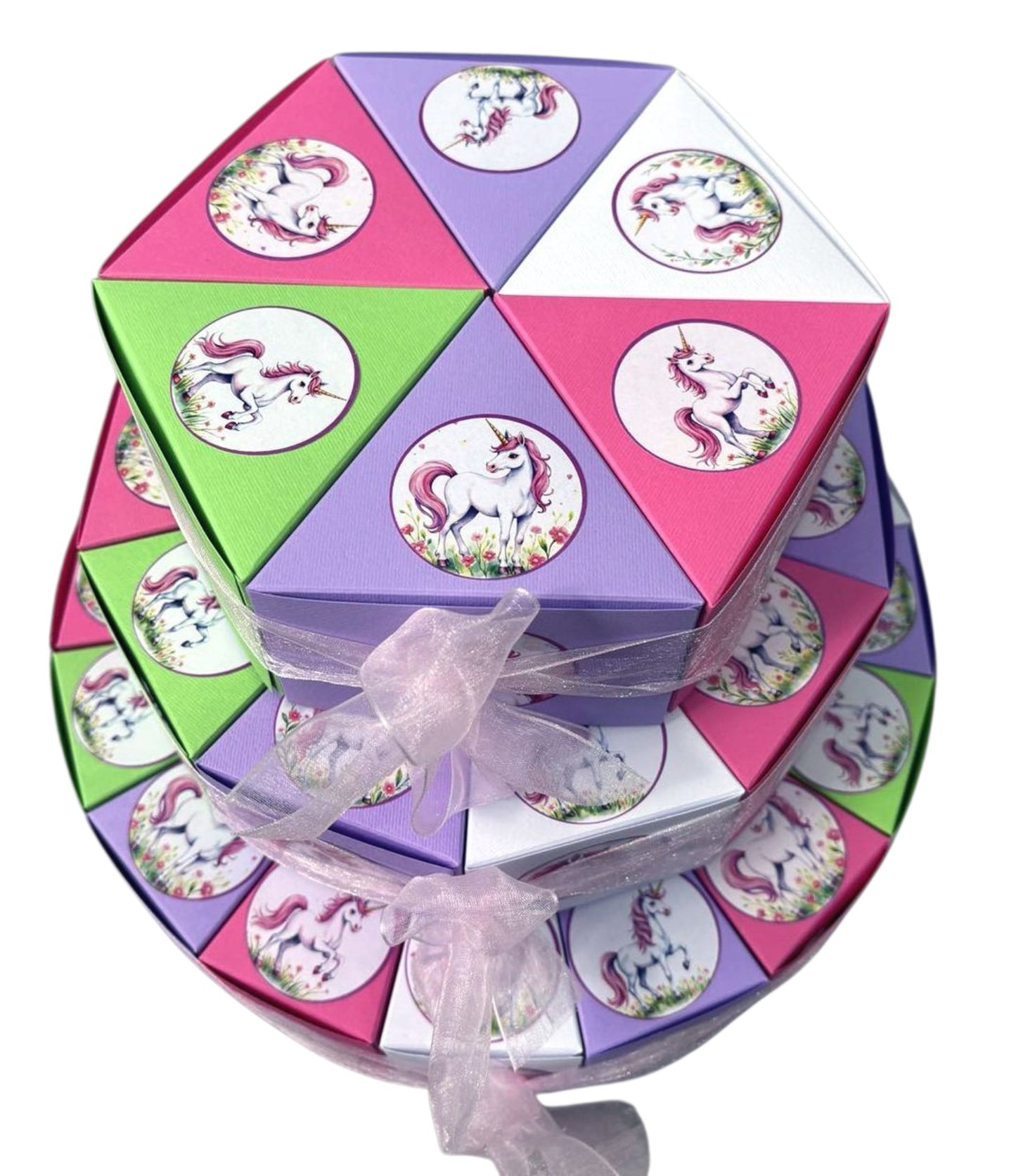 Jednorog / Unicorn torta od kartona