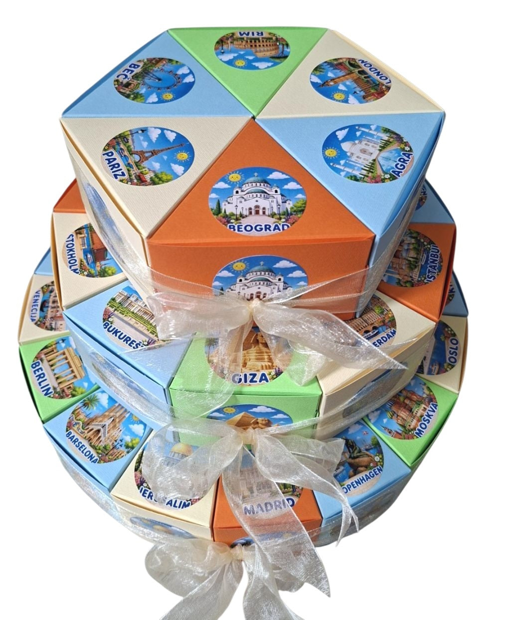 Torta od kartona Put oko sveta