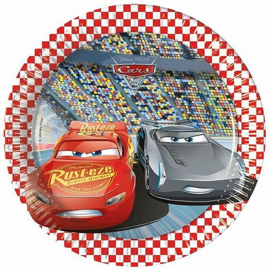 Tanjirići Cars 20cm 8 kom