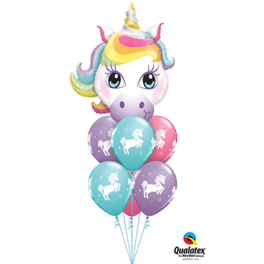 Buket balona Happy Birthday Unicorn
