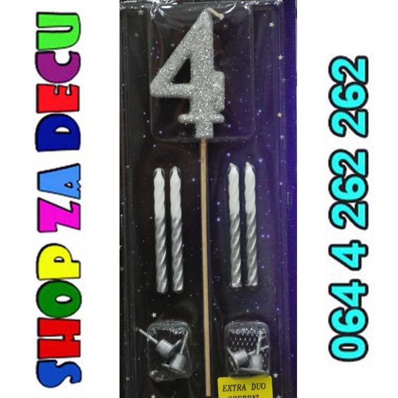 Extra duo broj 4 srebrna