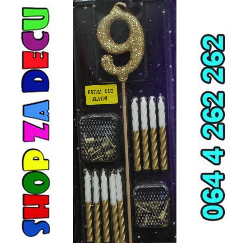 Extra duo broj 9 zlatna