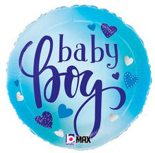 Balon BABY BOY - BABY GIRL 46cm helijum