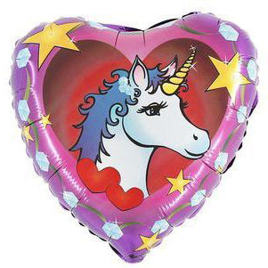 Balon Unicorn 46cm helijum