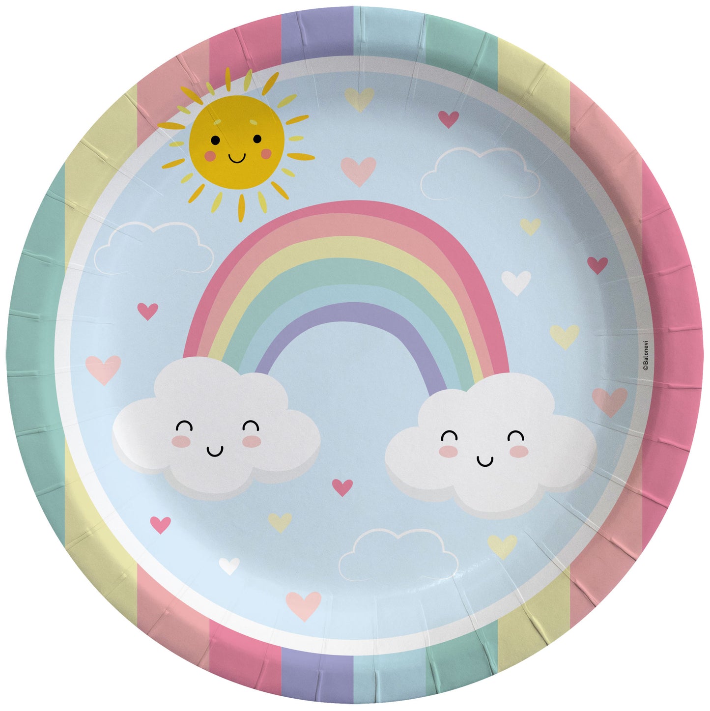 Tanjirići Rainbow Cloud 23cm 8 kom