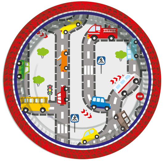 Tanjirići Vozila 23cm 8 kom