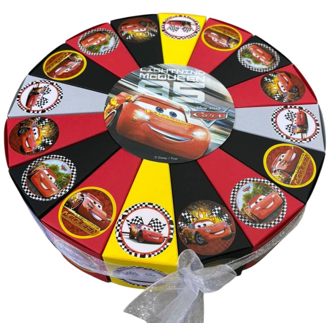 Torta od kartona Munja Mc Queen / Cars