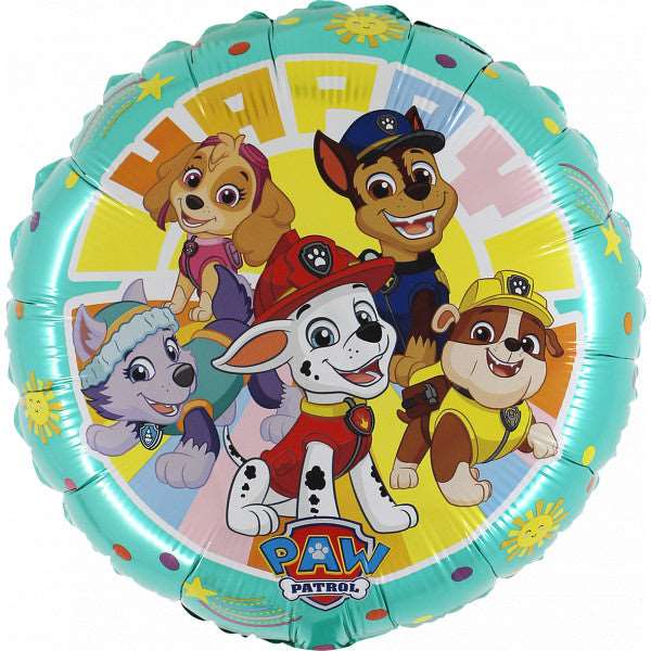 Balon Paw patrol - Patrolne sape 46cm helijum