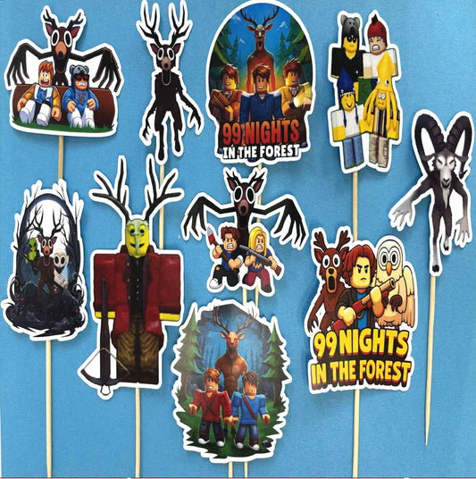 Roblox - 99 nights in the forest - toperi za dekoraciju