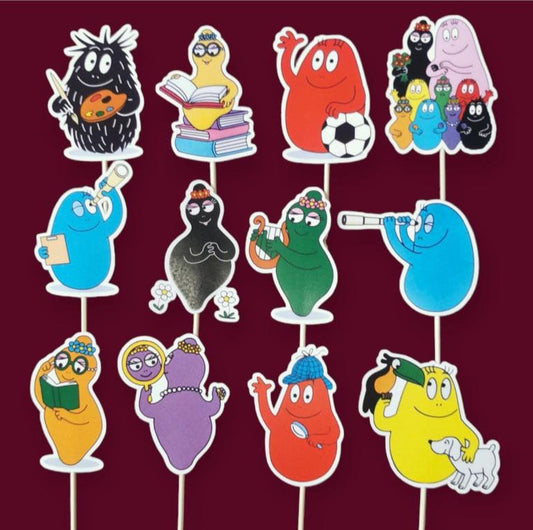 Barbapapa toperi za dekoraciju