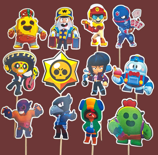 Brawl stars toperi za dekoraciju