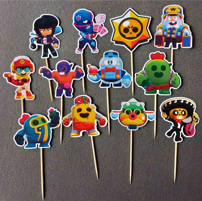 Brawl stars toperi za dekoraciju