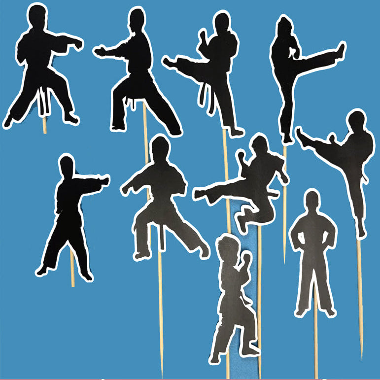 Karate toperi za dekoraciju