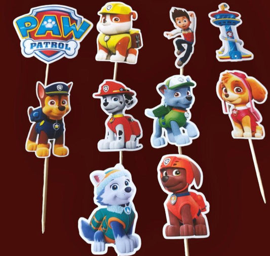 Patrolne šape toperi za dekoraciju