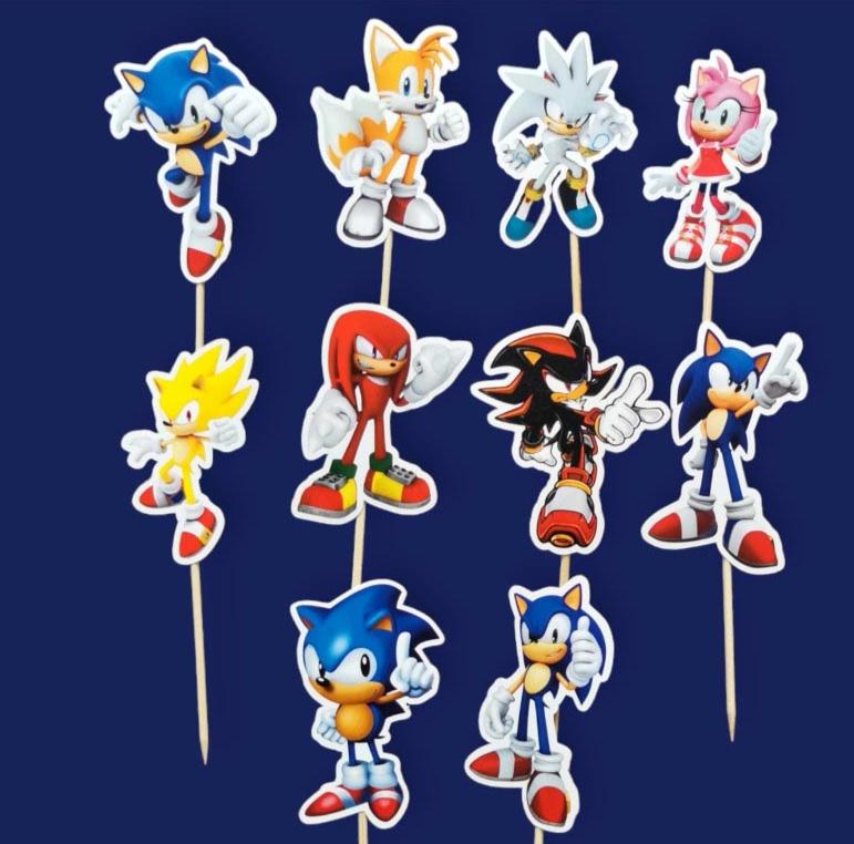 Sonic toperi za dekoraciju