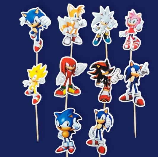 Sonic toperi za dekoraciju