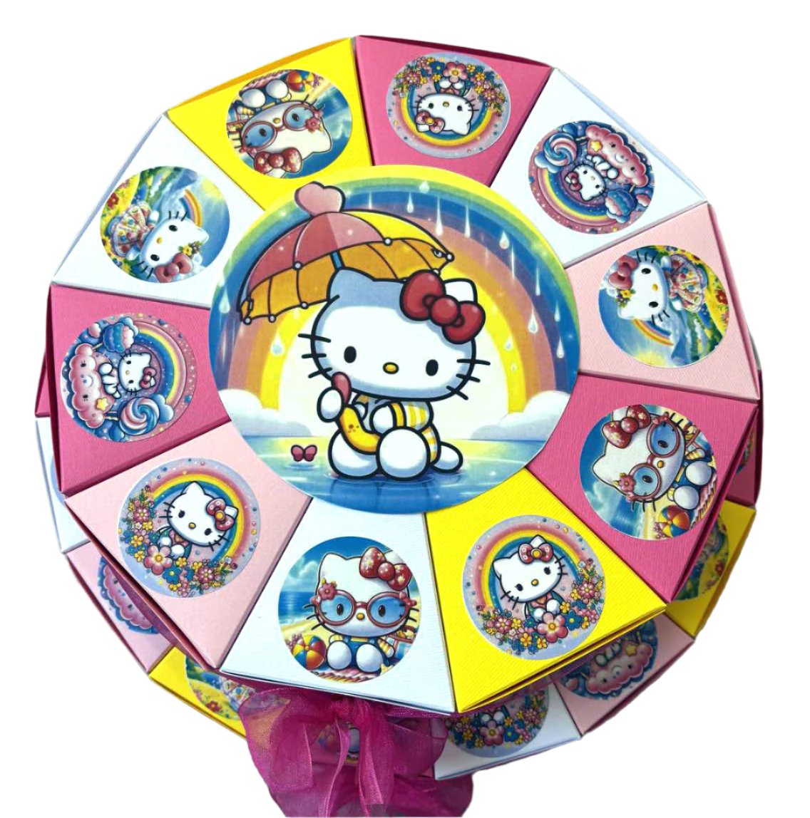 Hello Kitty torta od kartona