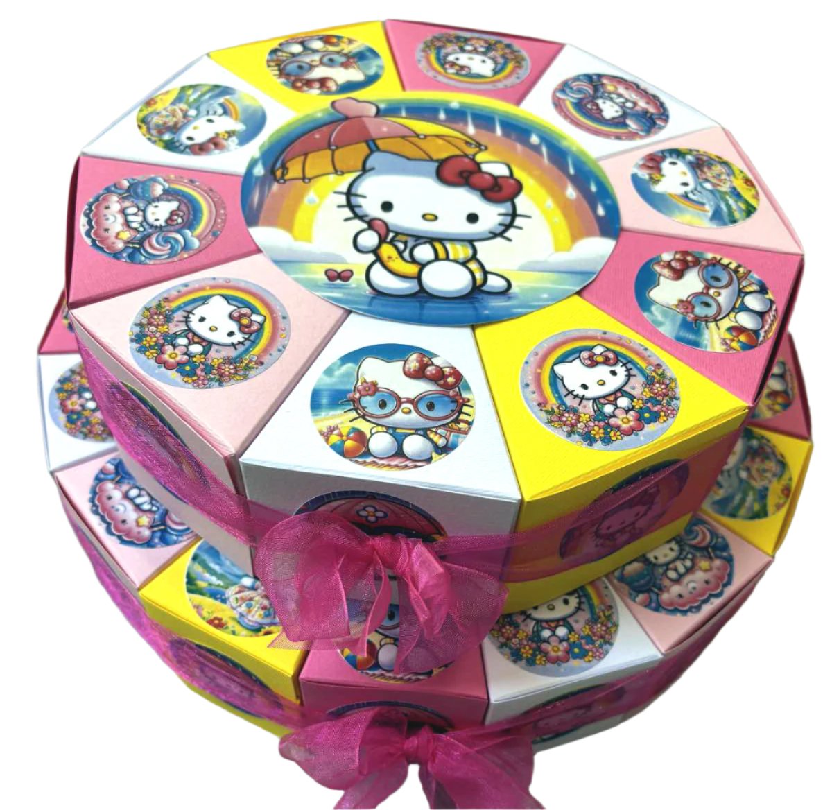 Hello Kitty torta od kartona