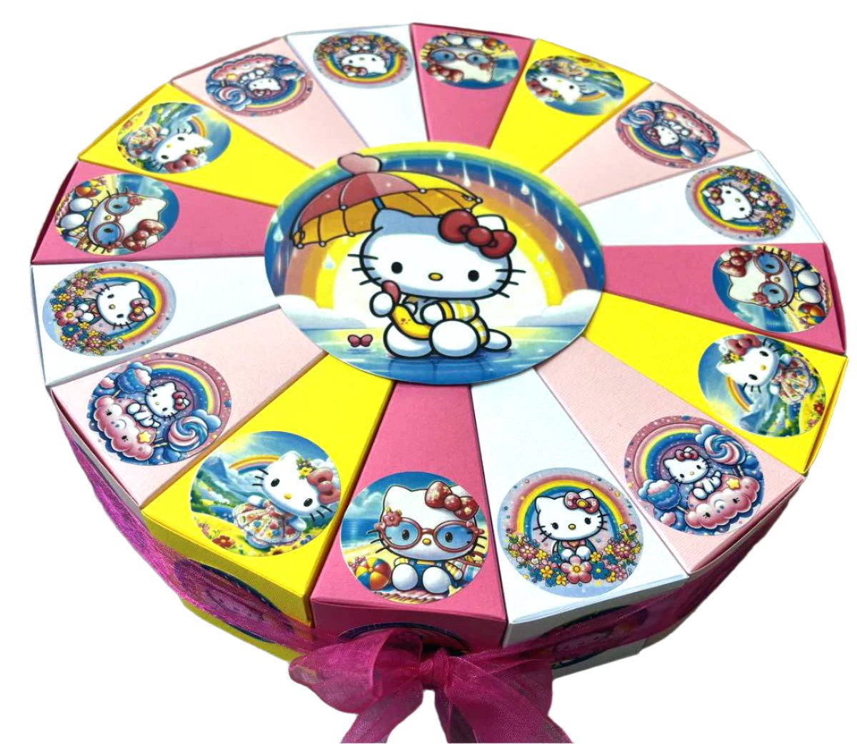 Hello Kitty torta od kartona