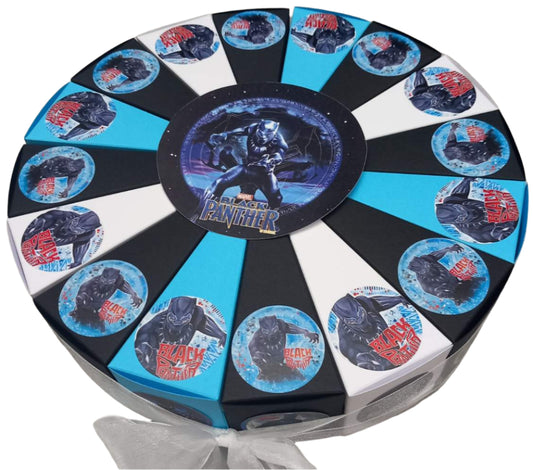 Black panther/Crni panter torta od kartona