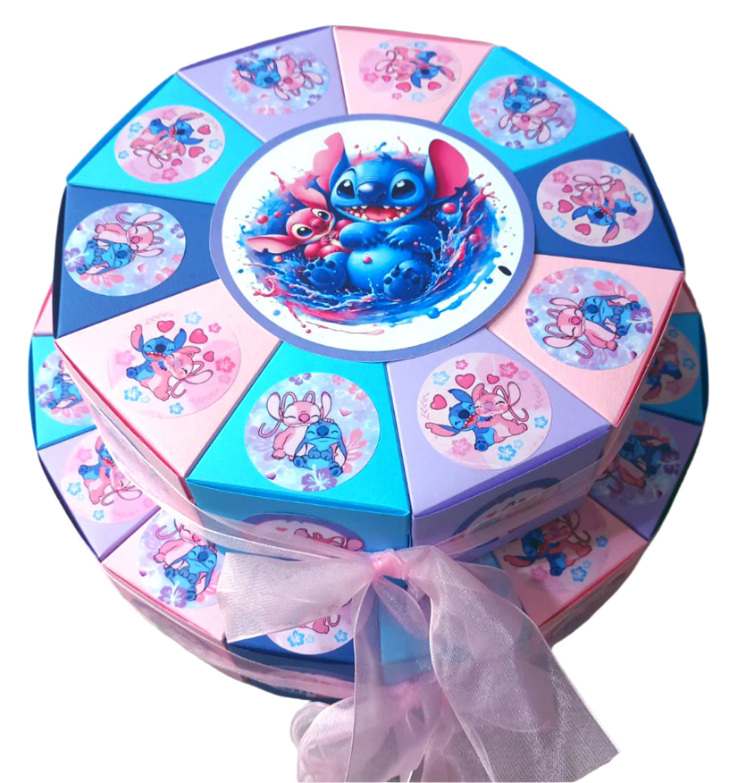 Stitch torta od kartona
