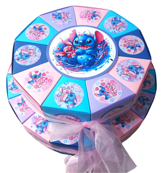 Stitch torta od kartona