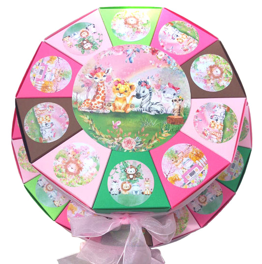 Životinje torta od kartona