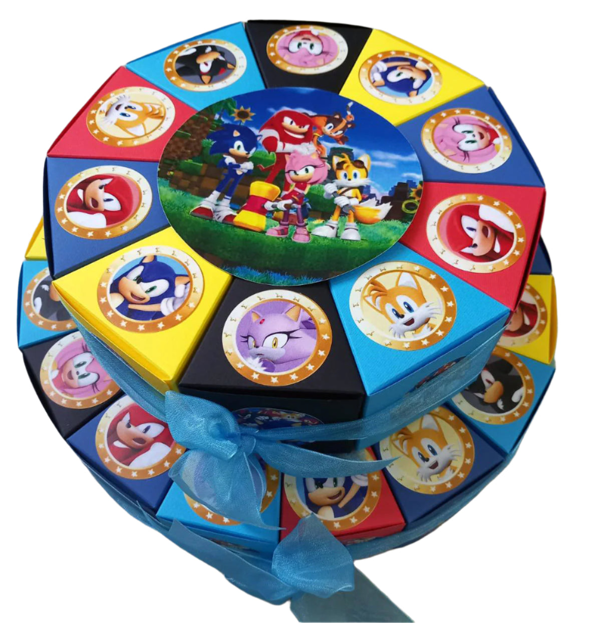 Sonic torta od kartona