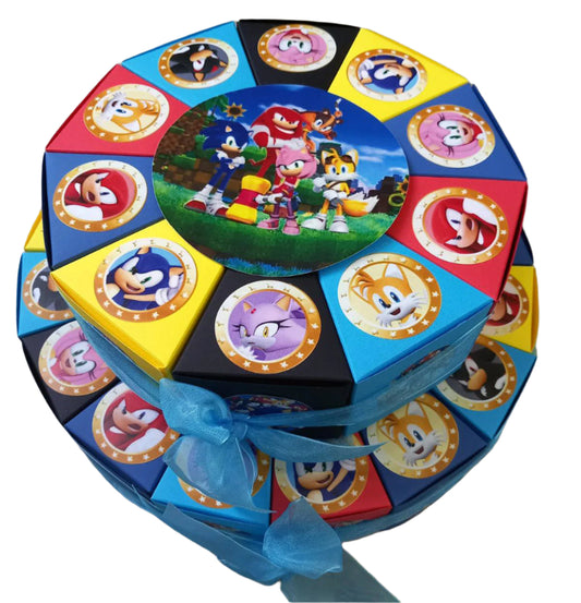 Sonic torta od kartona