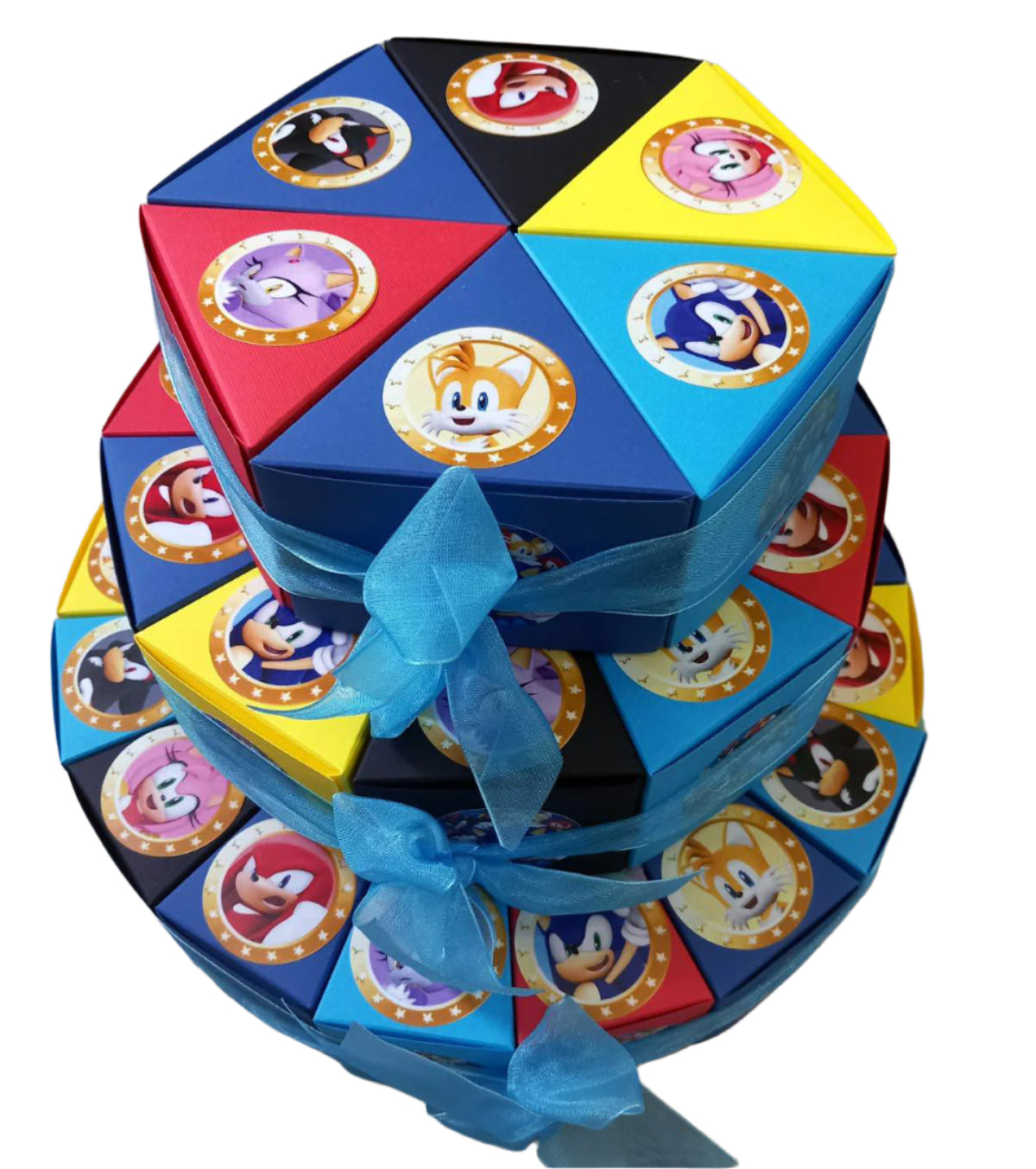 Sonic torta od kartona