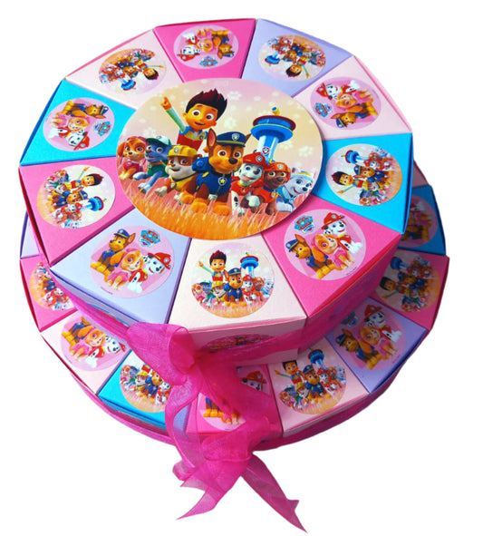 Paw patrol torta od kartona za devojčice