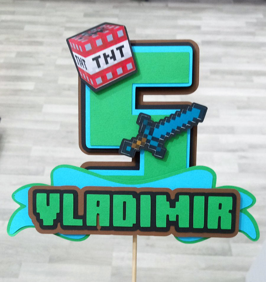 Toperi za dekoraciju - personalizovani, ime i broj