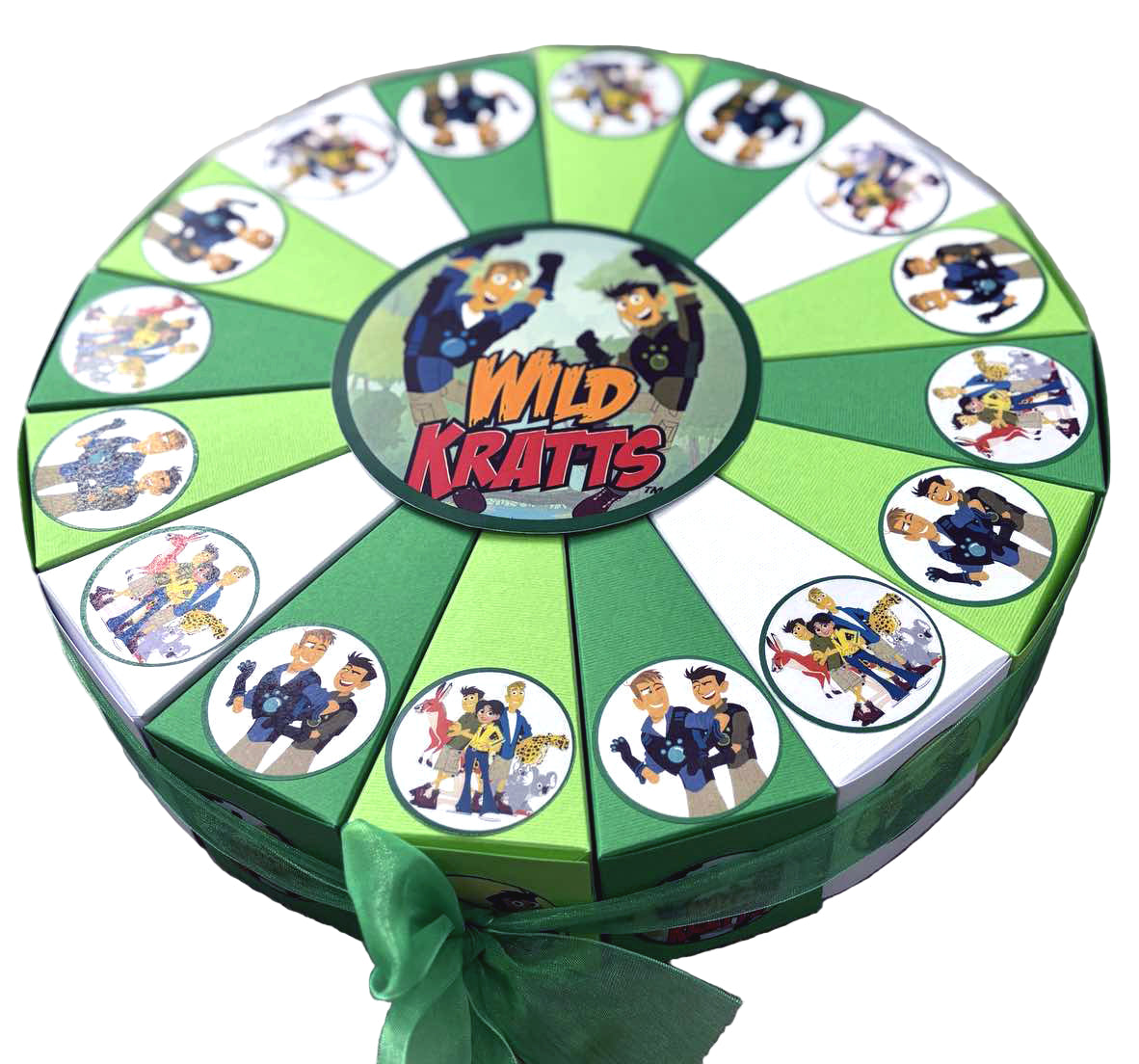 Torta od kartona Braca Kret/Wild Kratts