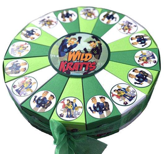 Torta od kartona Braca Kret/Wild Kratts