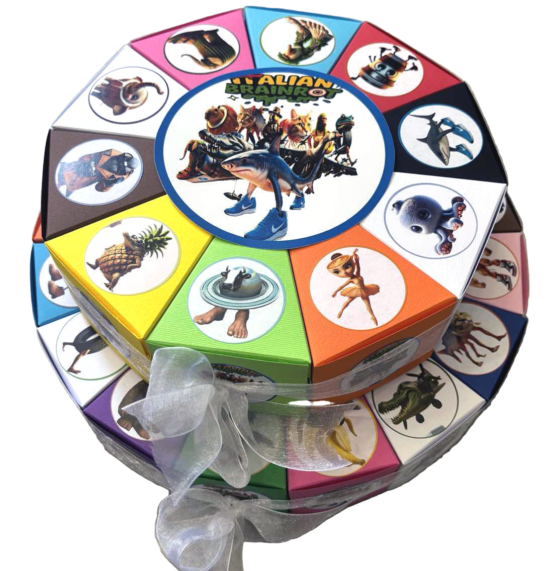 Torta od kartona Brainrot