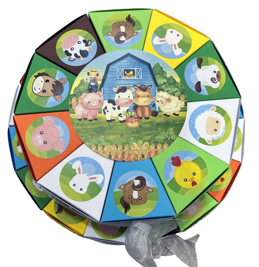 Torta od kartona Domace zivotinje