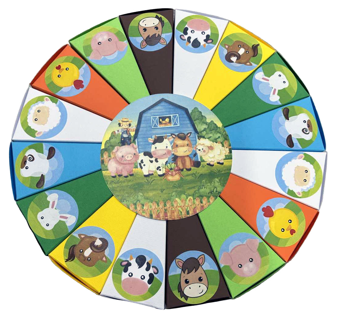 Torta od kartona Domace zivotinje