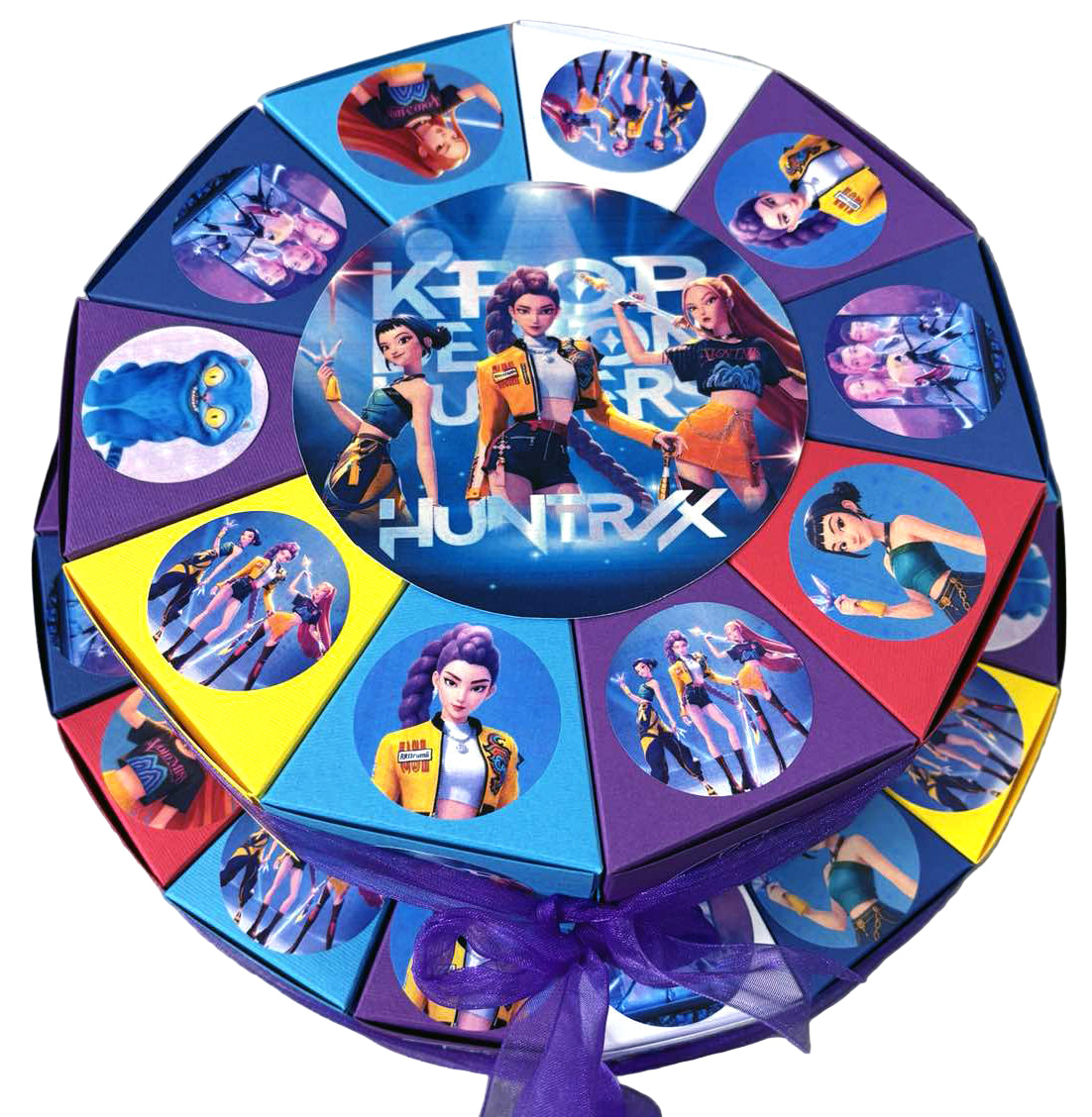 Torta od kartona K-Pop Demon Hunters