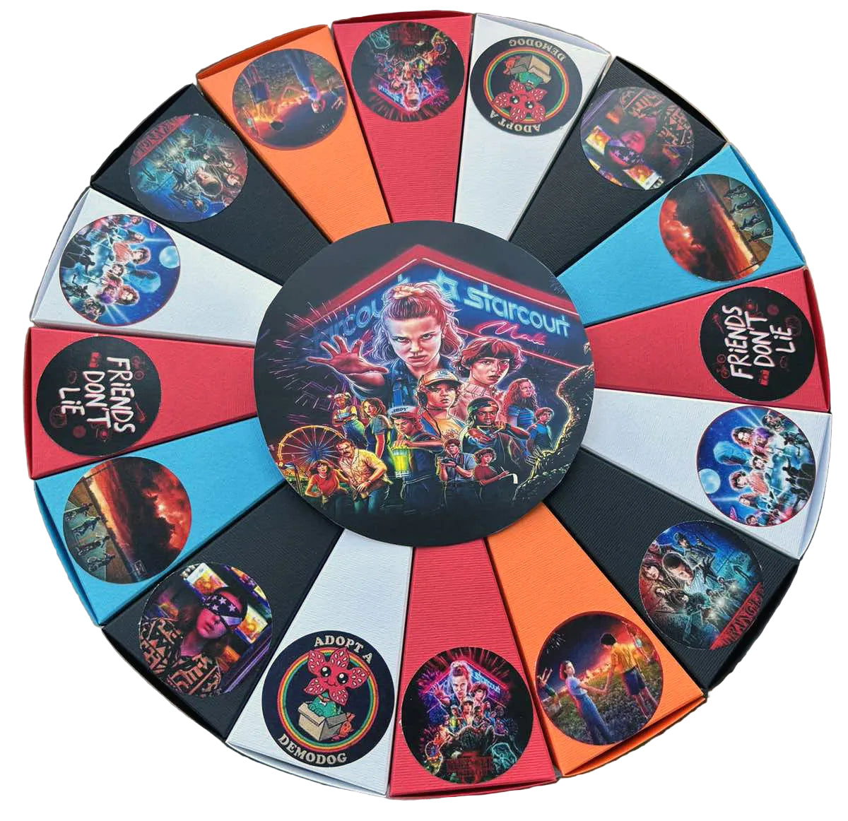 Torta od kartona Stranger Things