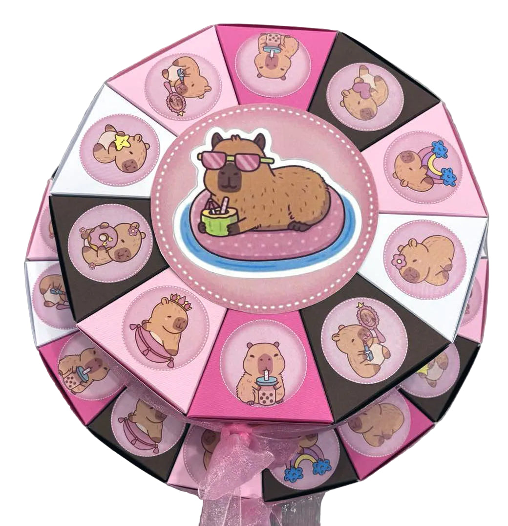 Torta od kartona Capybara / Kapibara