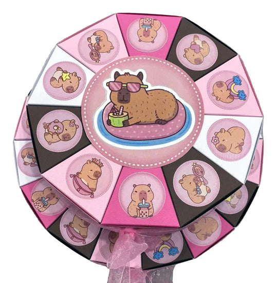 Torta od kartona Capybara / Kapibara