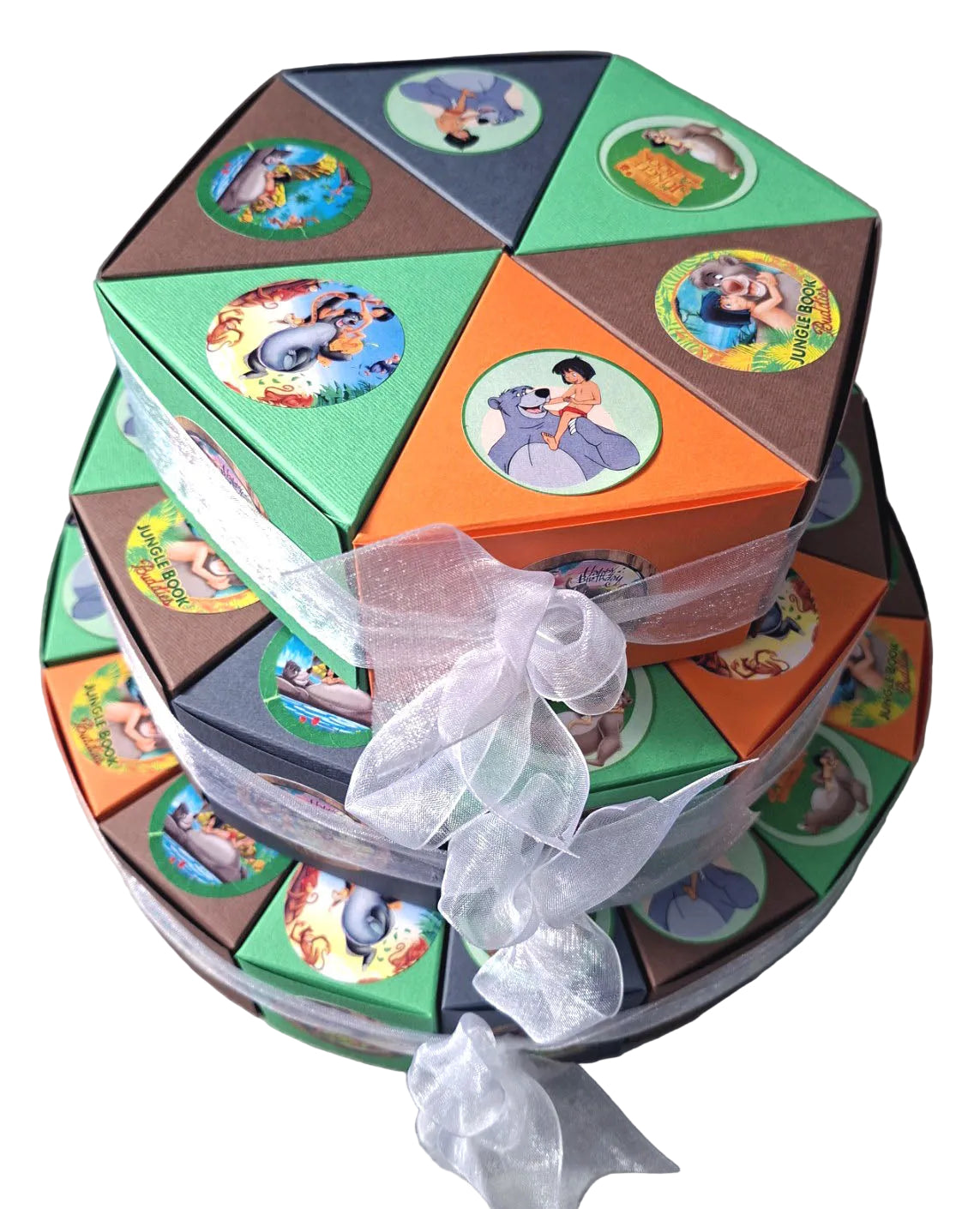 Torta od kartona Knjiga o džungli - The jungle book