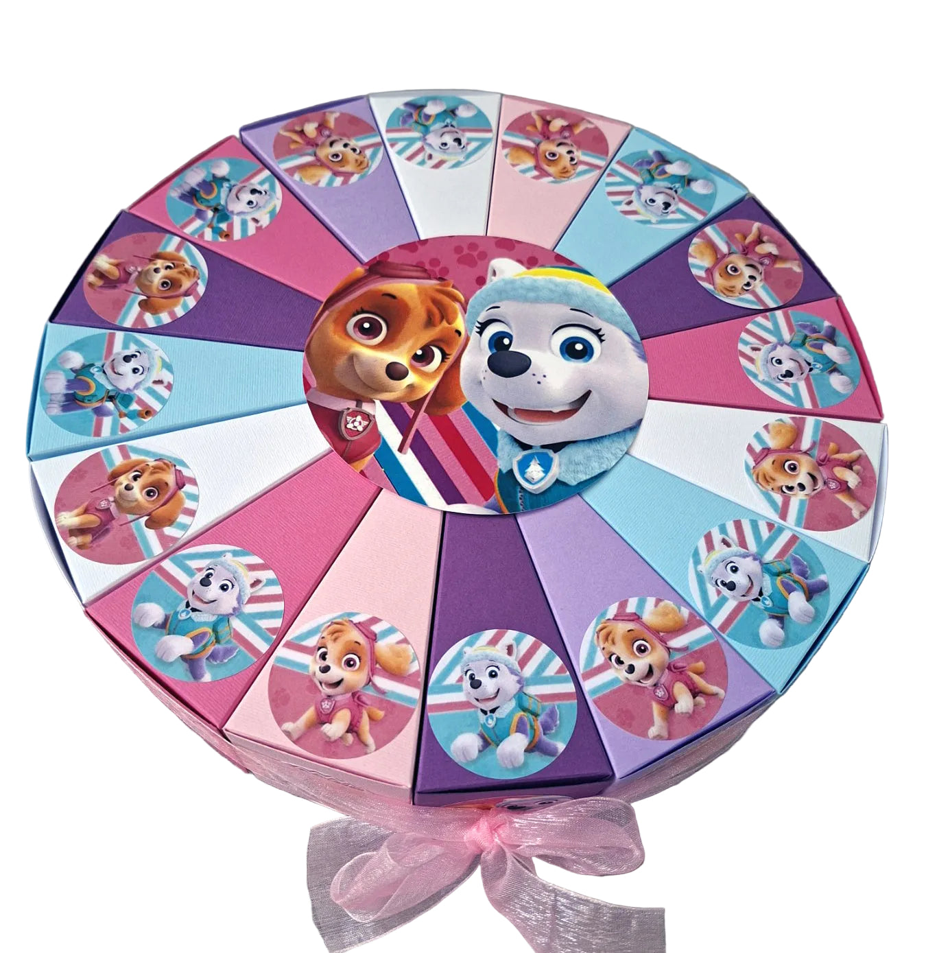 Torta od kartona Paw Patrol zenski likovi