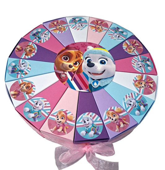 Torta od kartona Paw Patrol zenski likovi