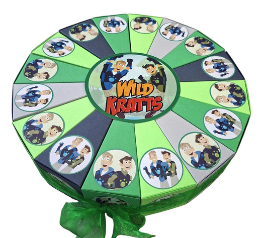 Torta od kartona Braca Kret/Wild Kratts